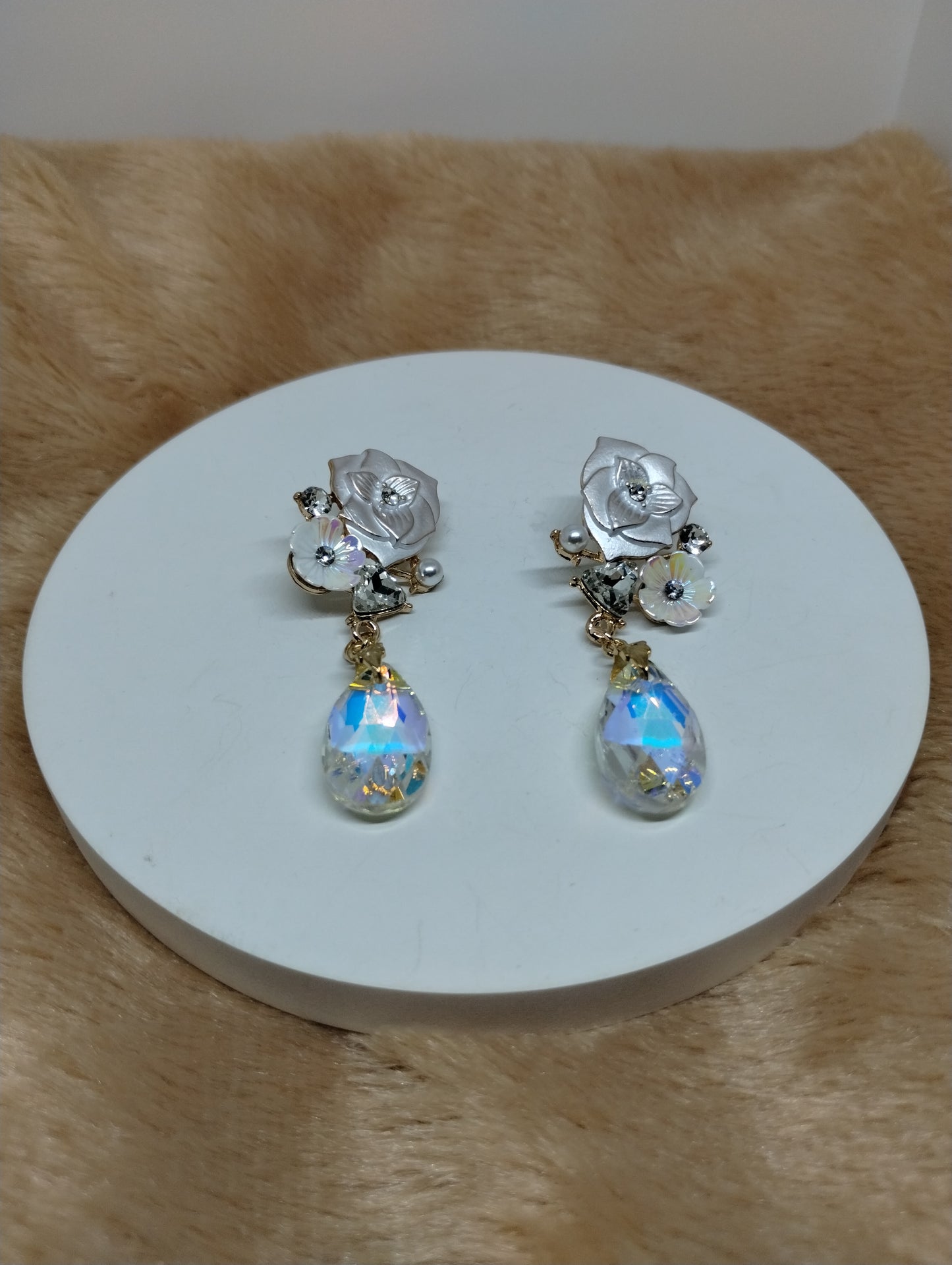 Garden Floral Statement Earrings