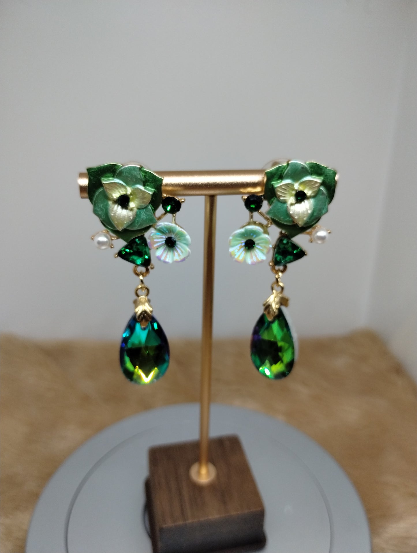 Garden Floral Statement Earrings