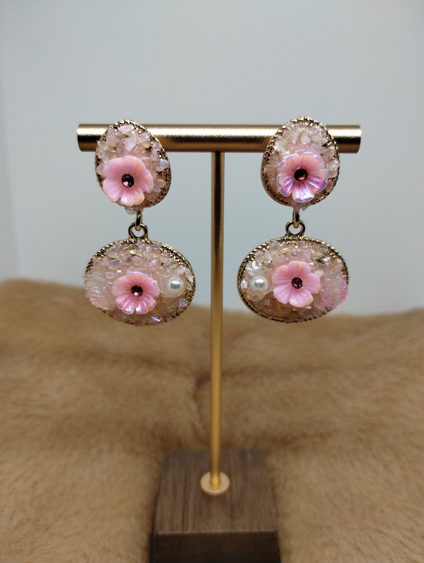 Garden Floral Statement Earrings