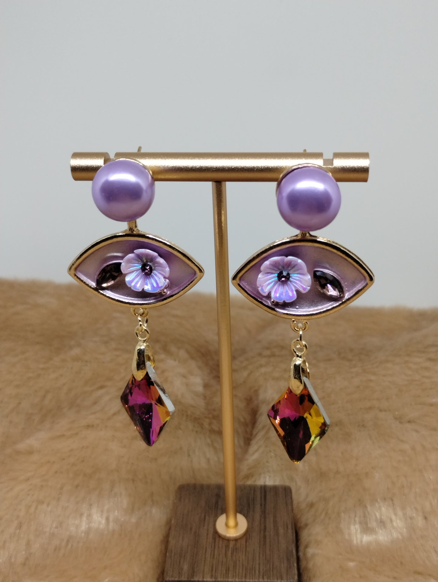 Garden Floral Statement Earrings