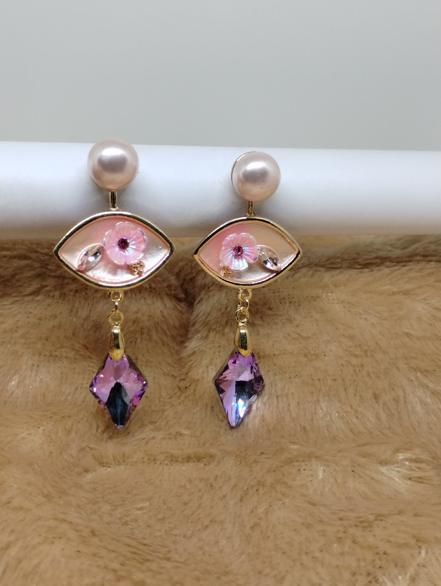 Garden Floral Statement Earrings
