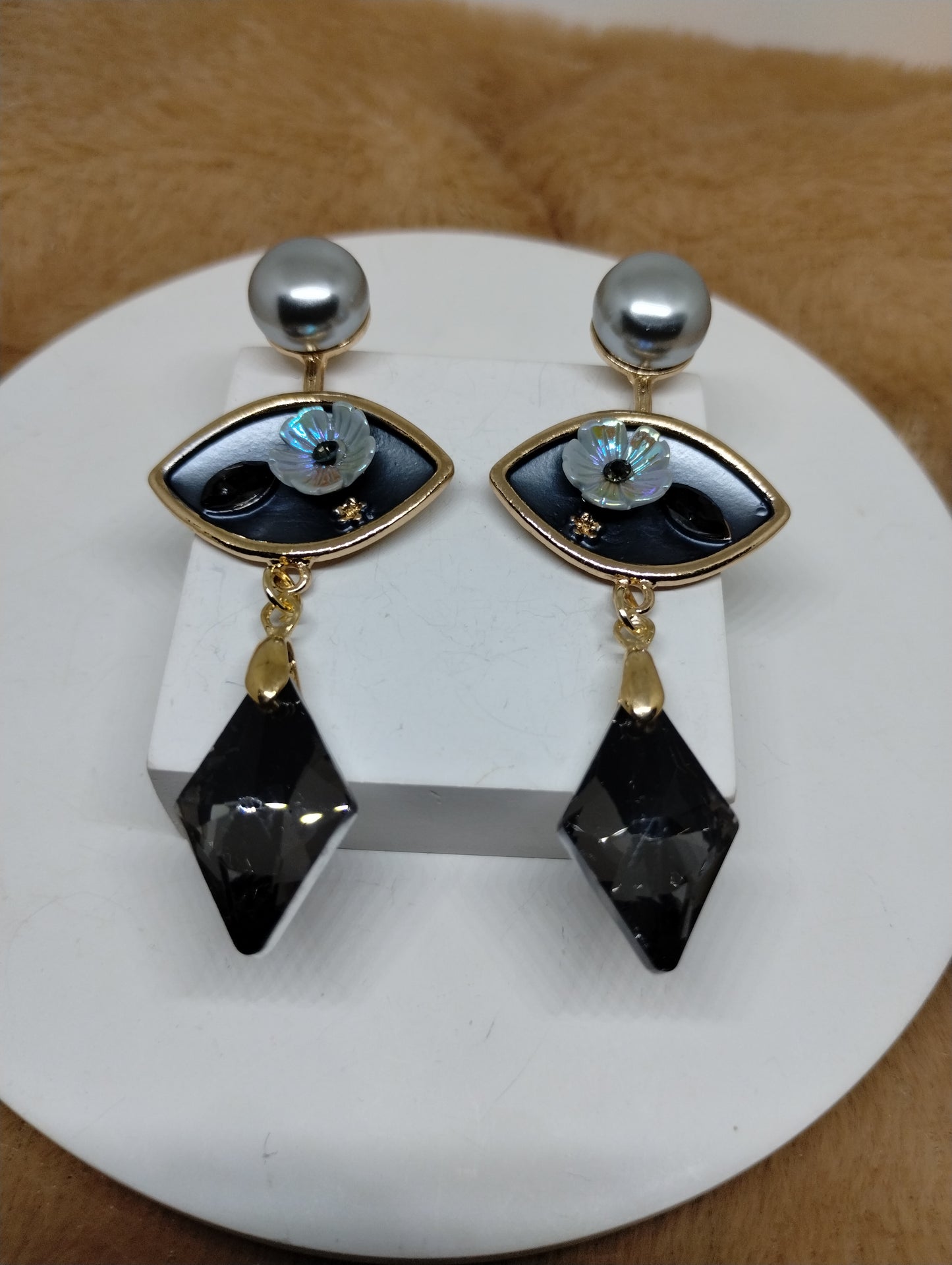 Garden Floral Statement Earrings