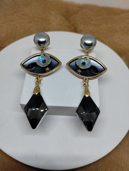 Garden Floral Statement Earrings