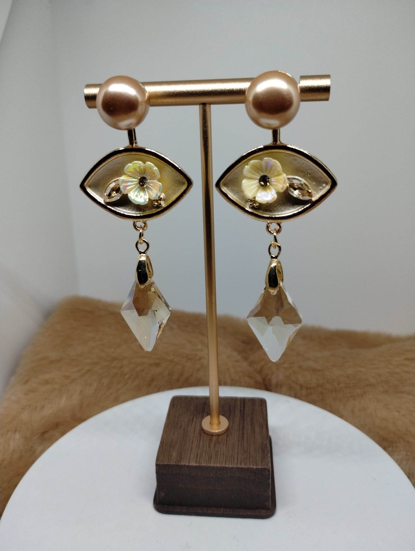 Garden Floral Statement Earrings