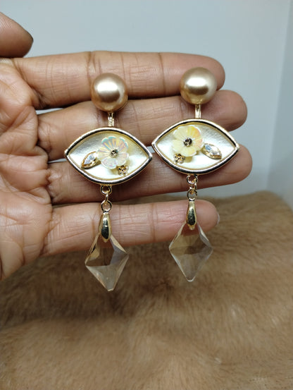 Garden Floral Statement Earrings