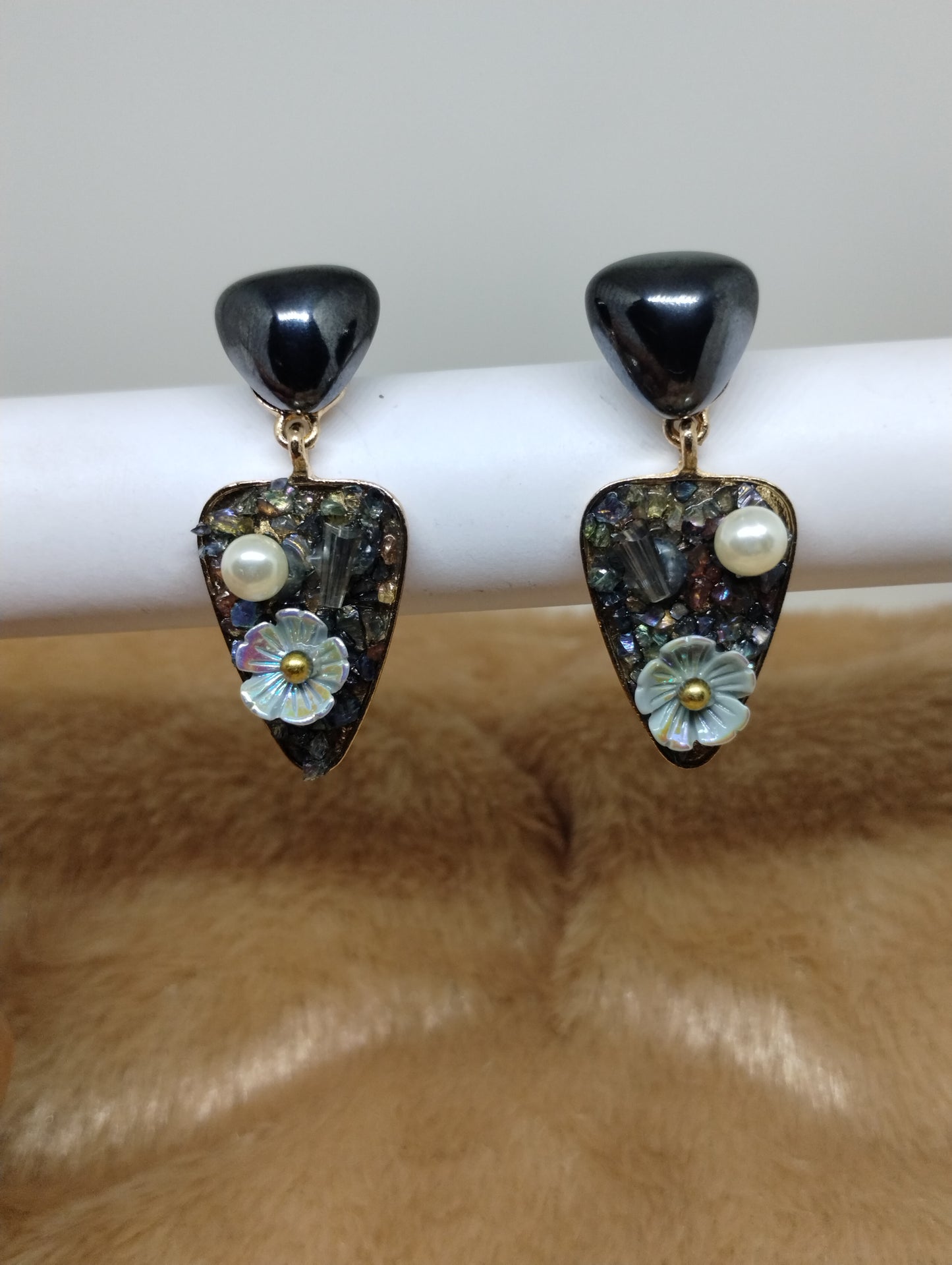 Garden Floral Statement Earrings