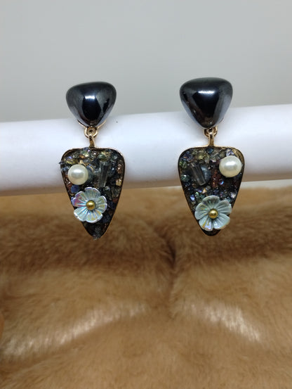 Garden Floral Statement Earrings