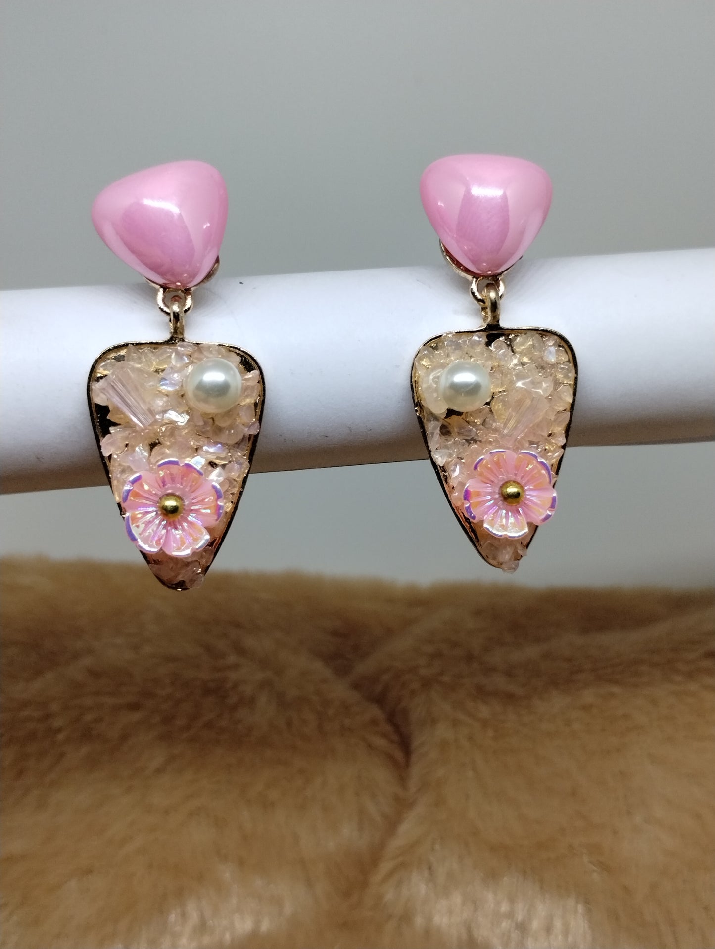 Garden Floral Statement Earrings