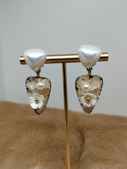Garden Floral Statement Earrings
