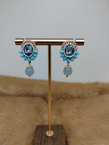 Floral Statement Earrings