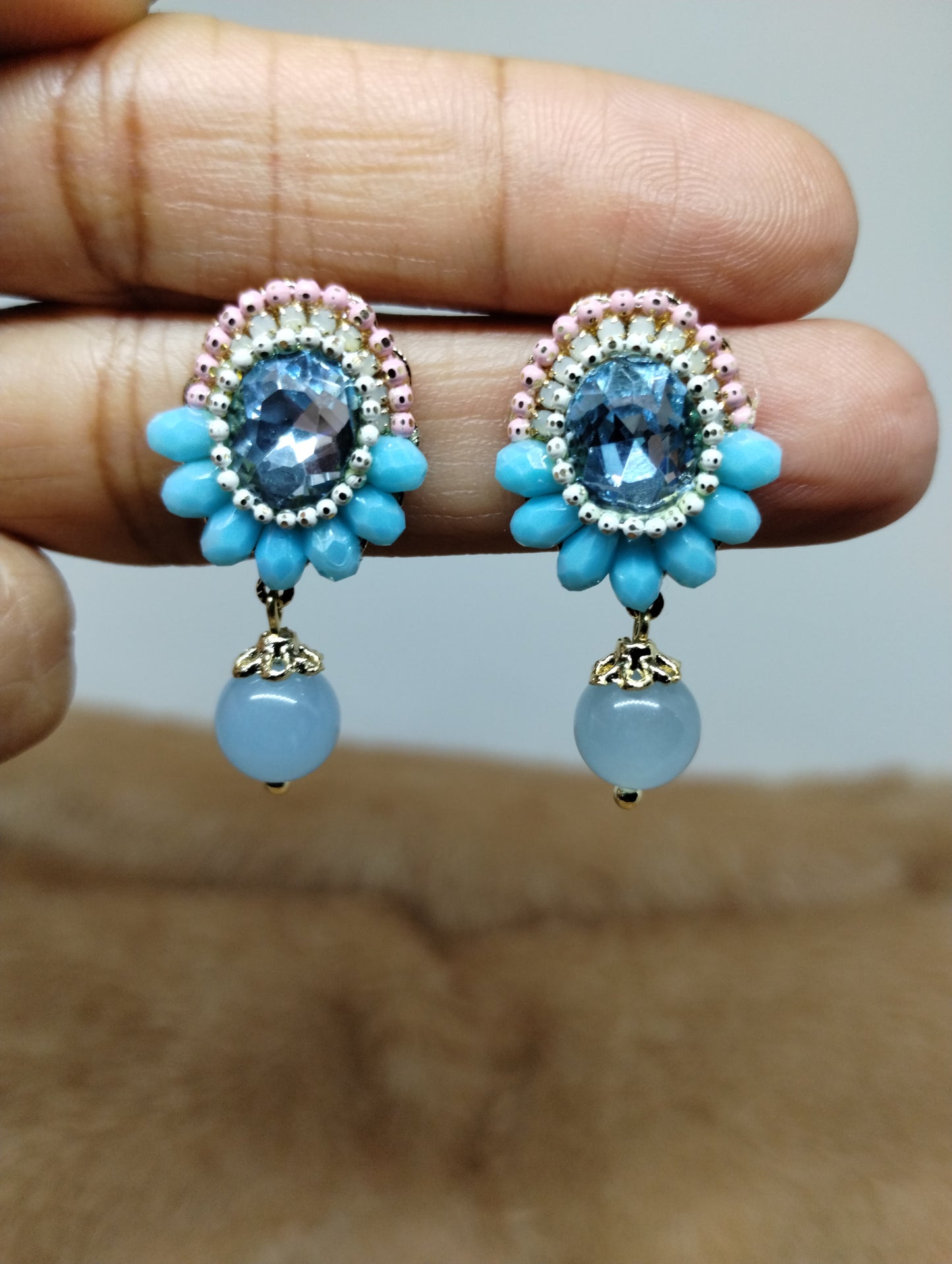 Floral Statement Earrings
