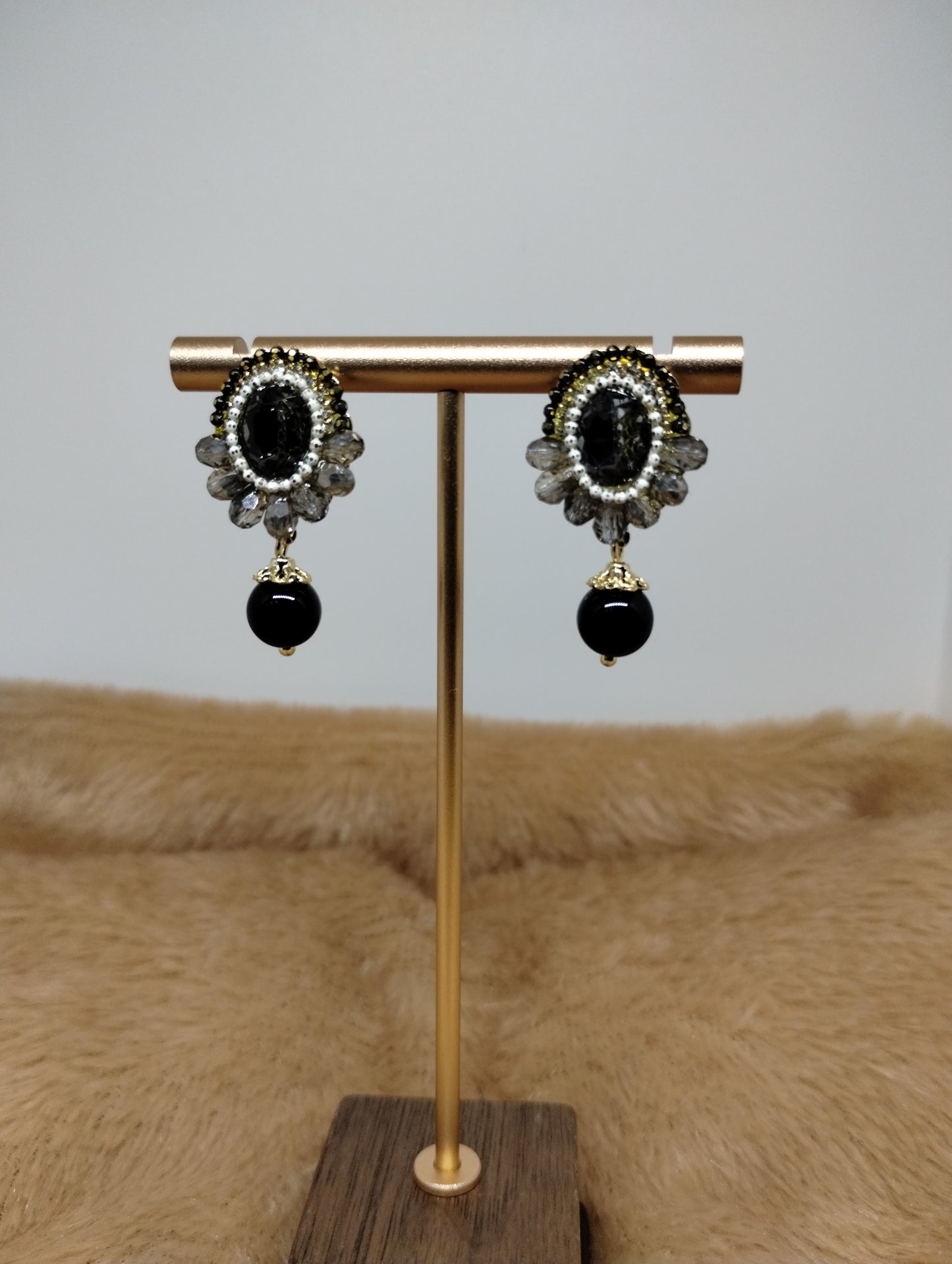 Floral Statement Earrings