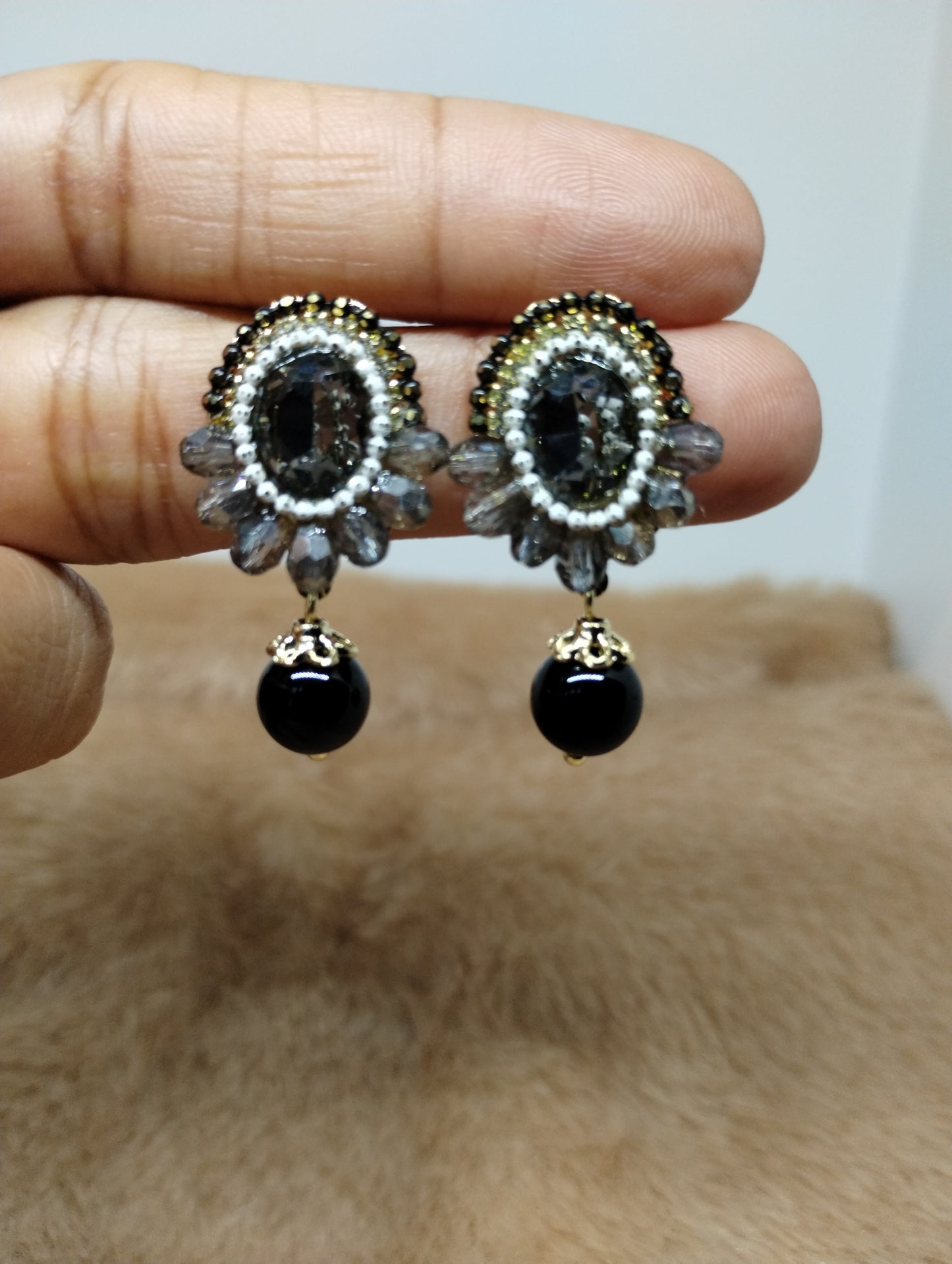 Floral Statement Earrings