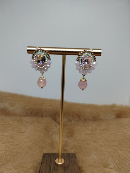 Floral Statement Earrings