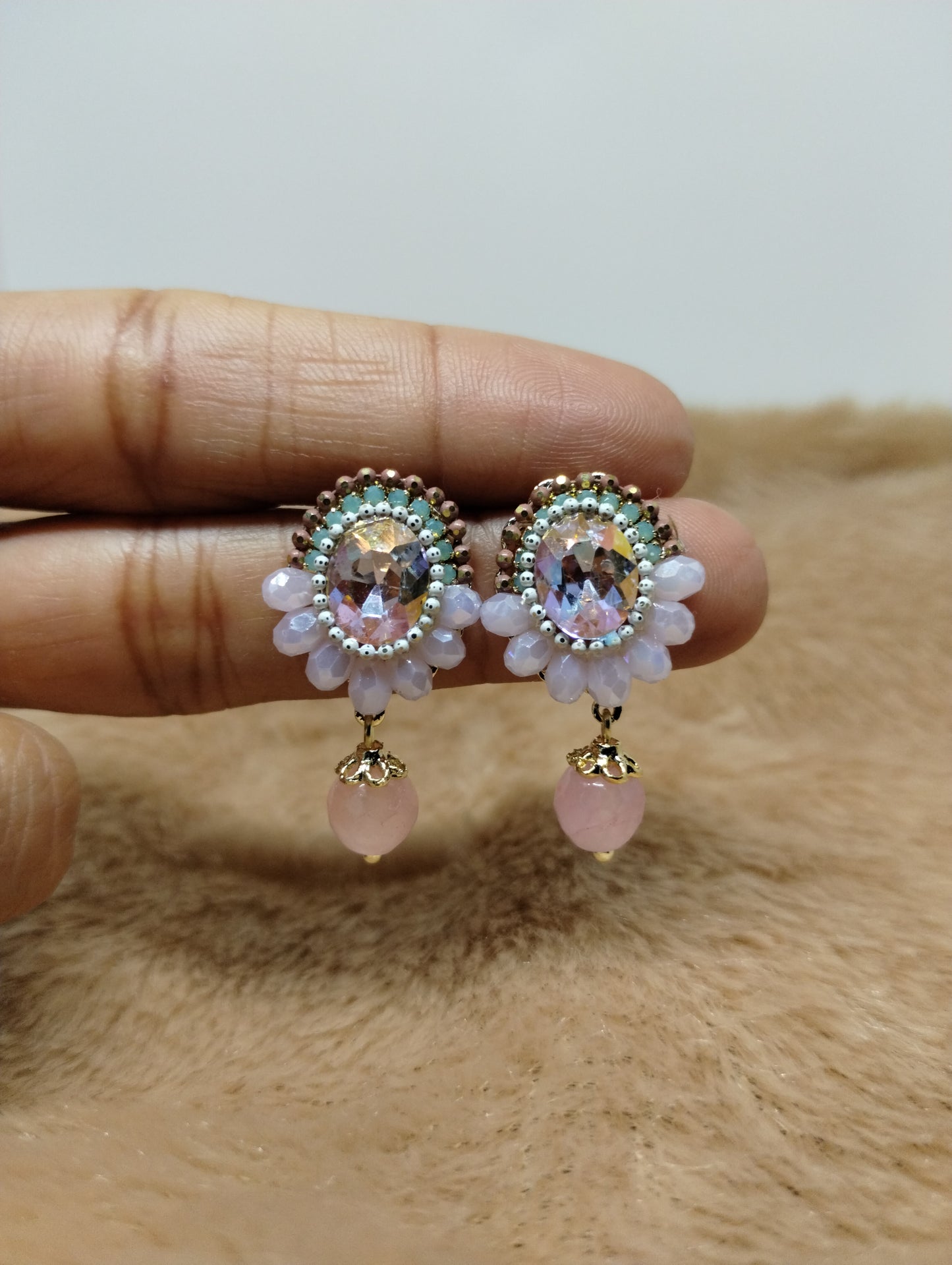 Floral Statement Earrings