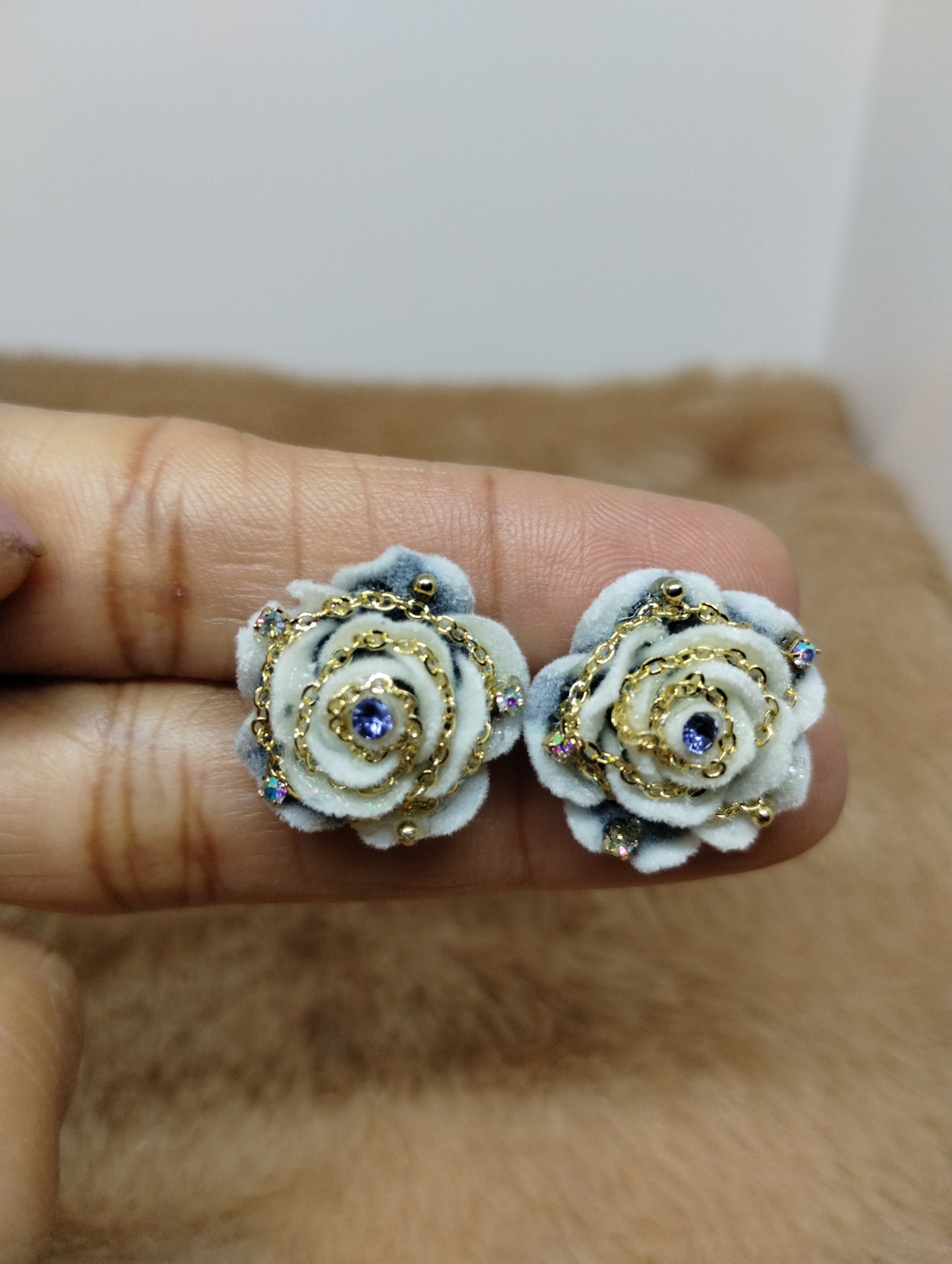 Floral Statement Earrings