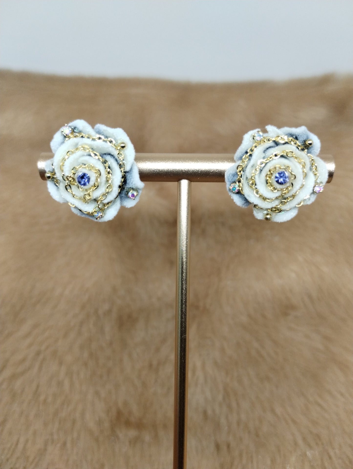 Floral Statement Earrings