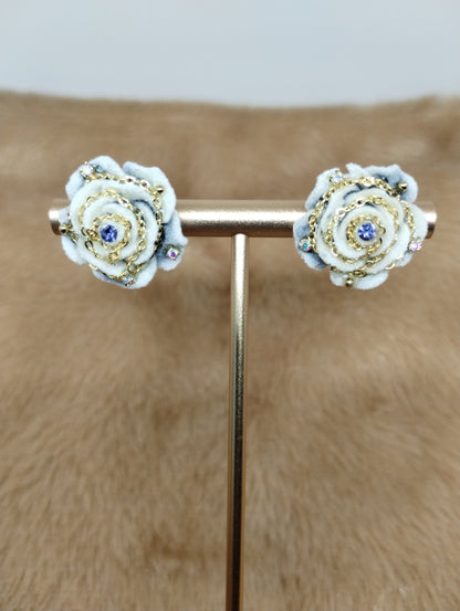 Floral Statement Earrings
