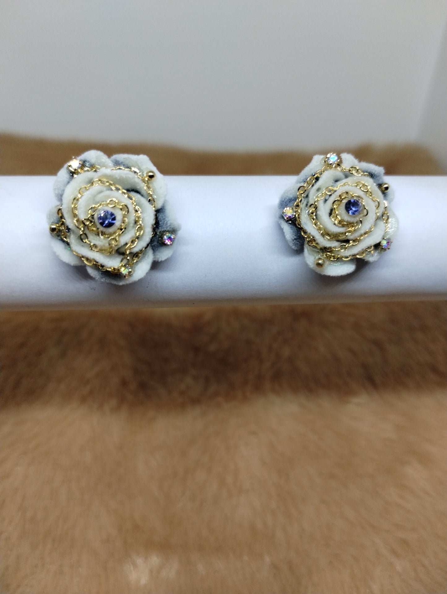 Floral Statement Earrings