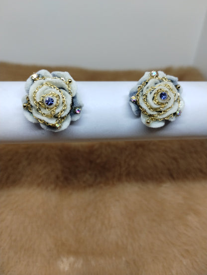 Floral Statement Earrings