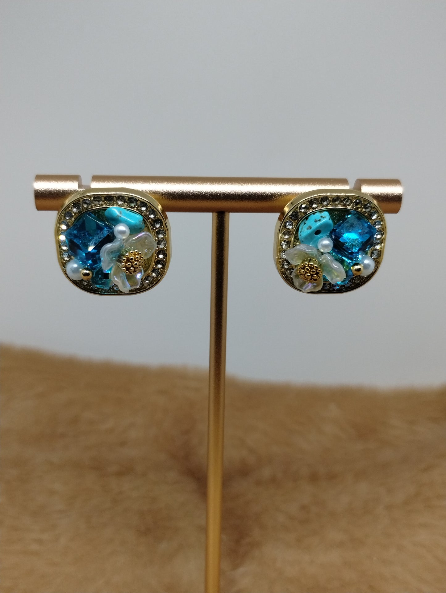 Floral Statement Earrings