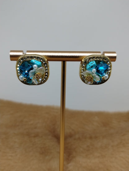Floral Statement Earrings