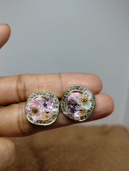 Floral Statement Earrings