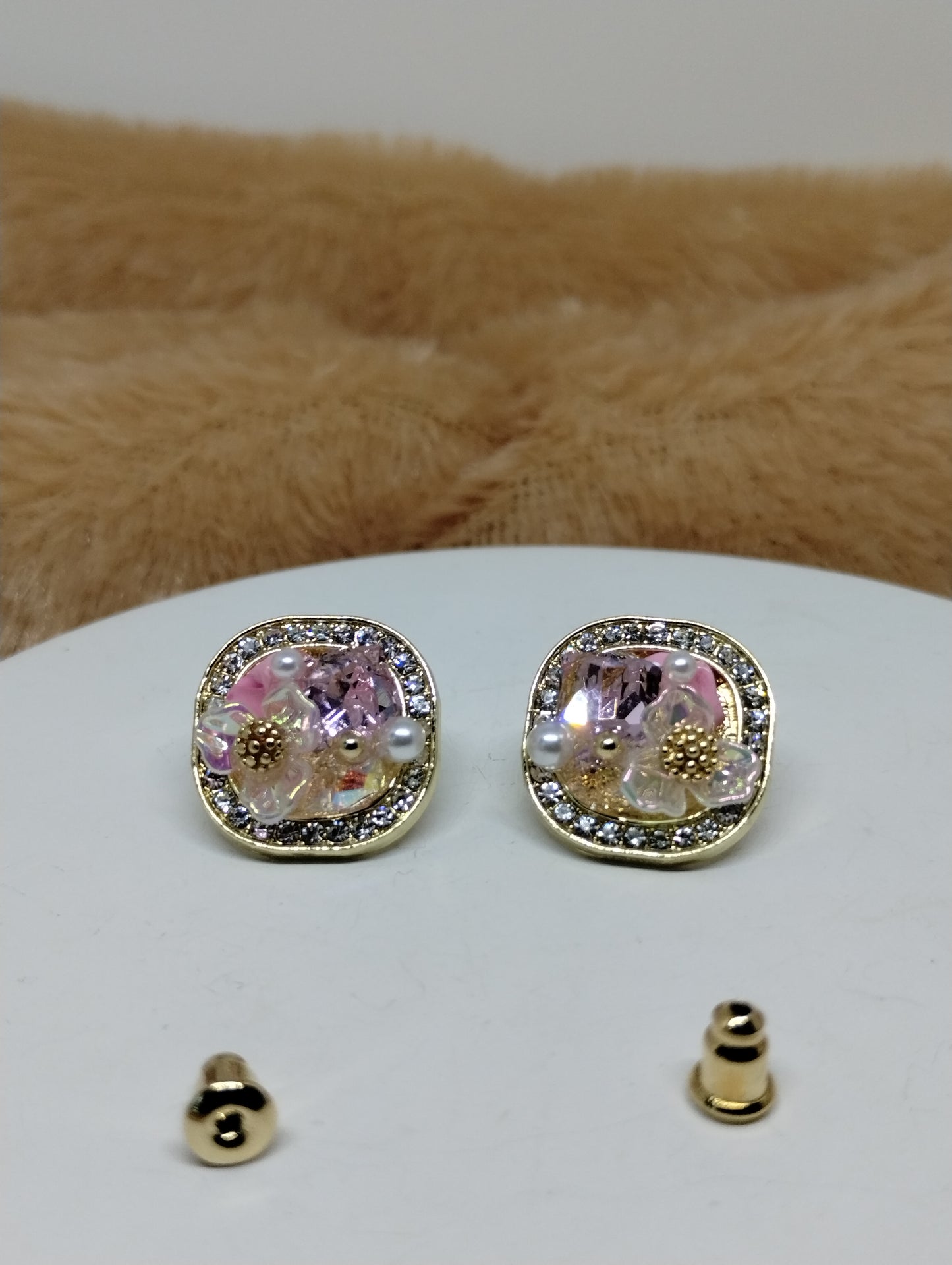 Floral Statement Earrings