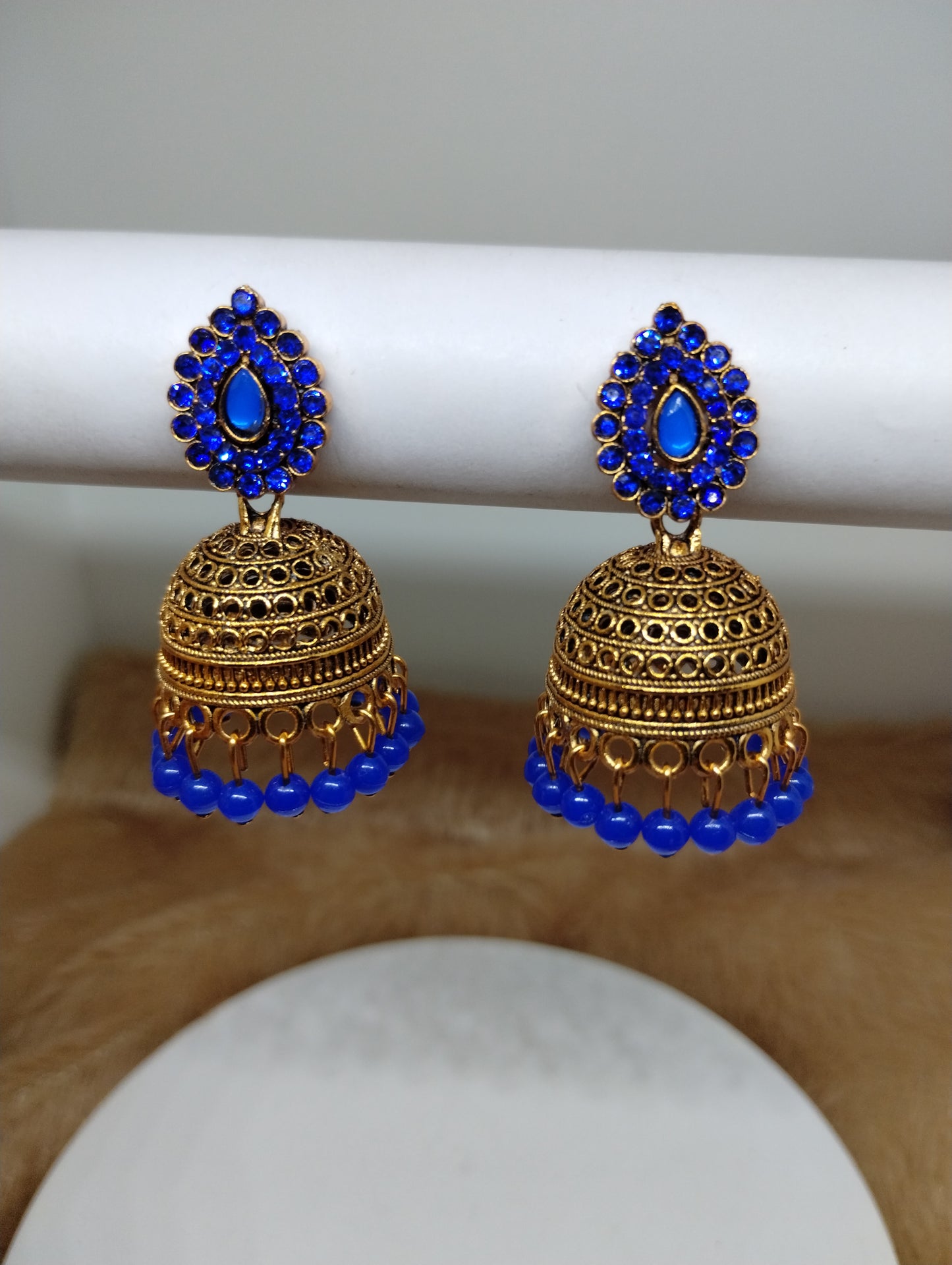Ruhani Antique Gold Jhumka