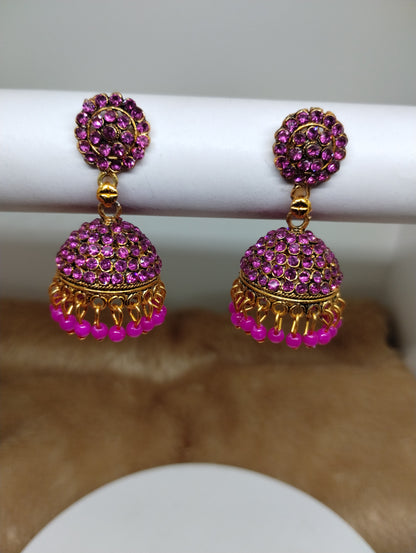 Ruhani Antique Gold Jhumka