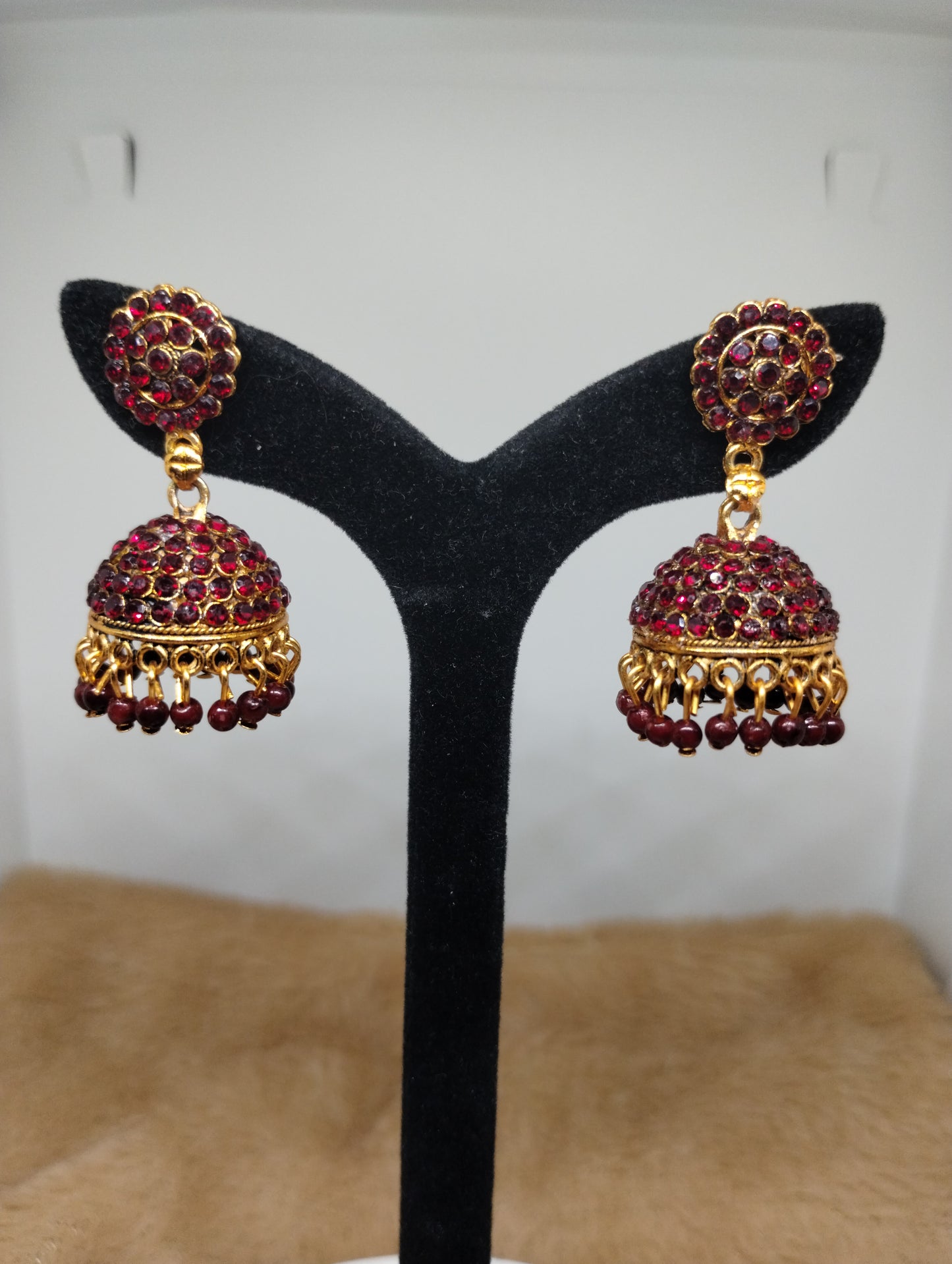 Ruhani Antique Gold Jhumka
