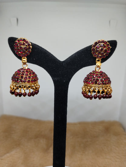 Ruhani Antique Gold Jhumka