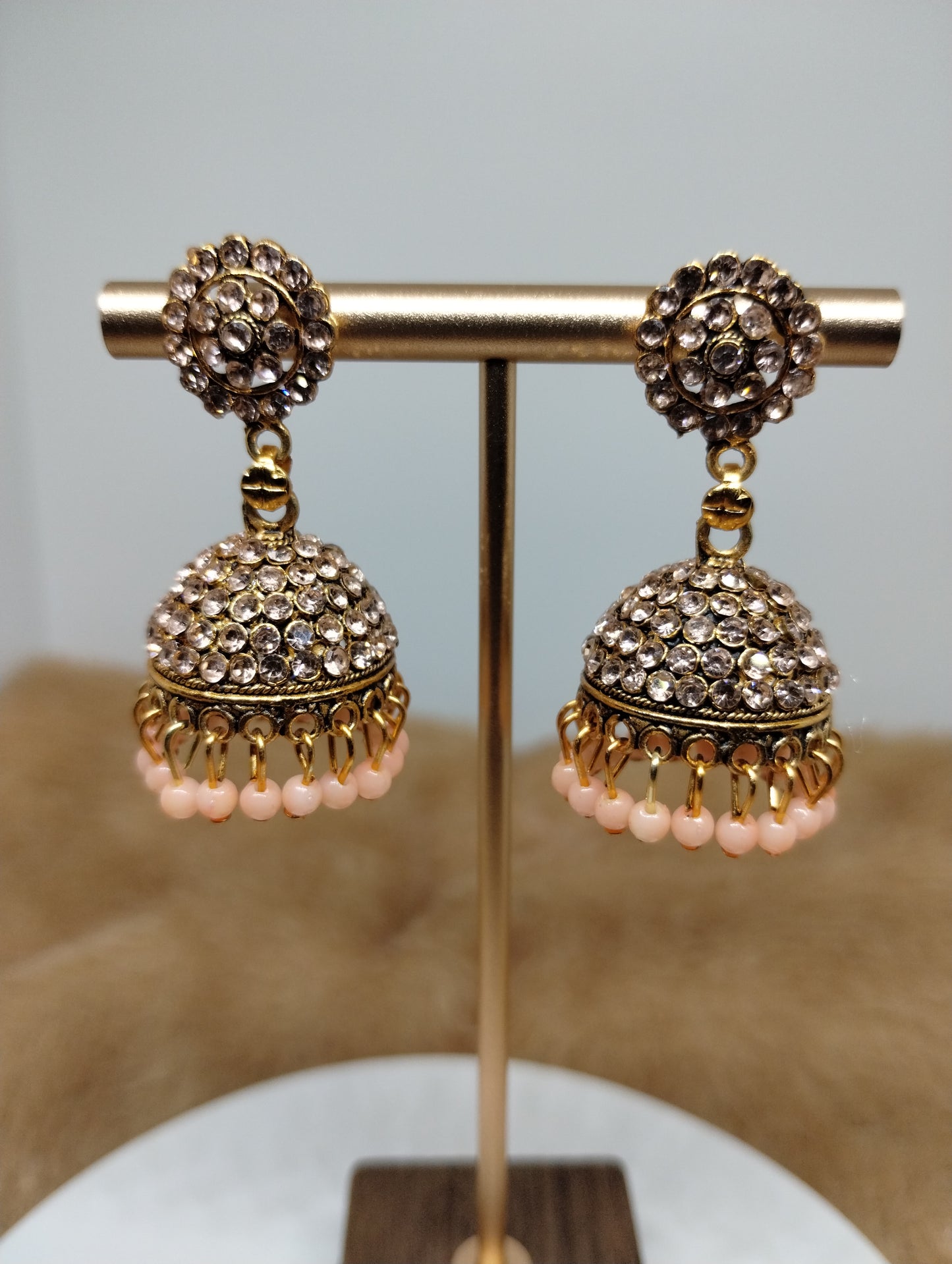 Ruhani Antique Gold Jhumka