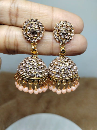 Ruhani Antique Gold Jhumka