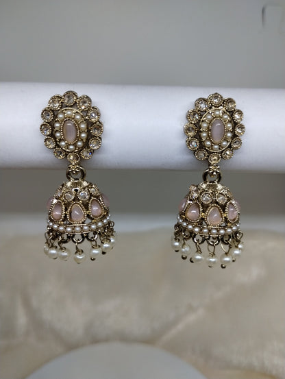 Meher Pearl & Stone Jhumka