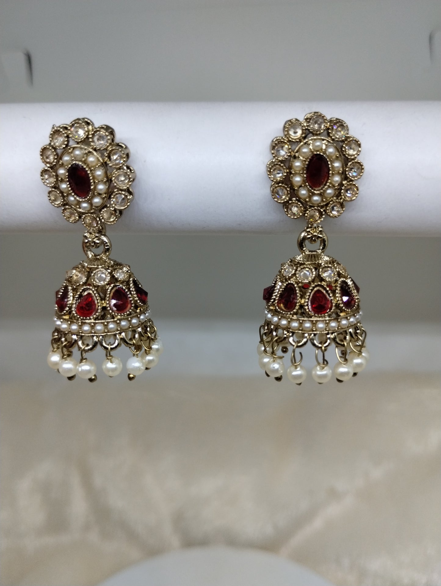 Meher Pearl & Stone Jhumka