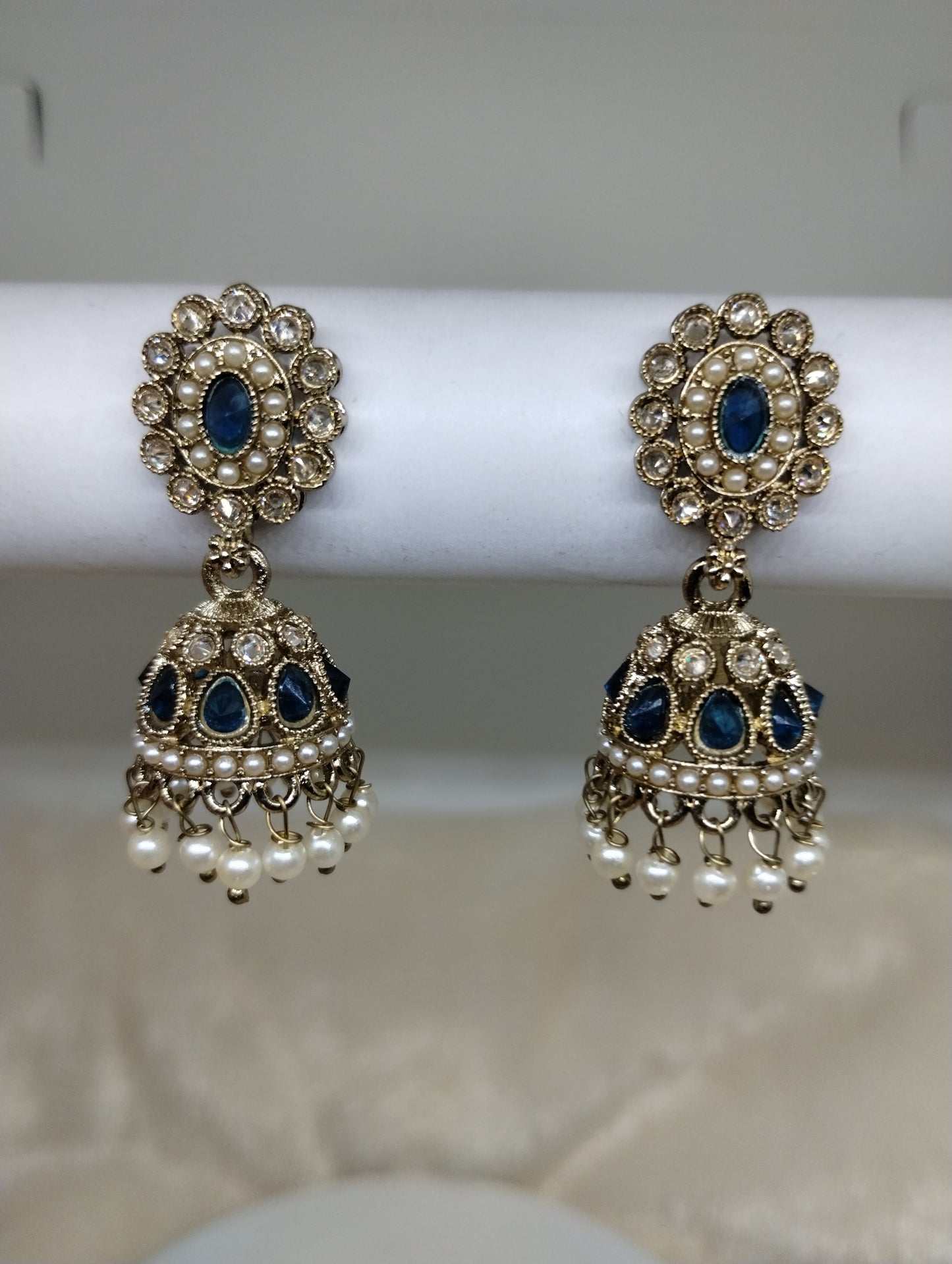 Meher Pearl & Stone Jhumka