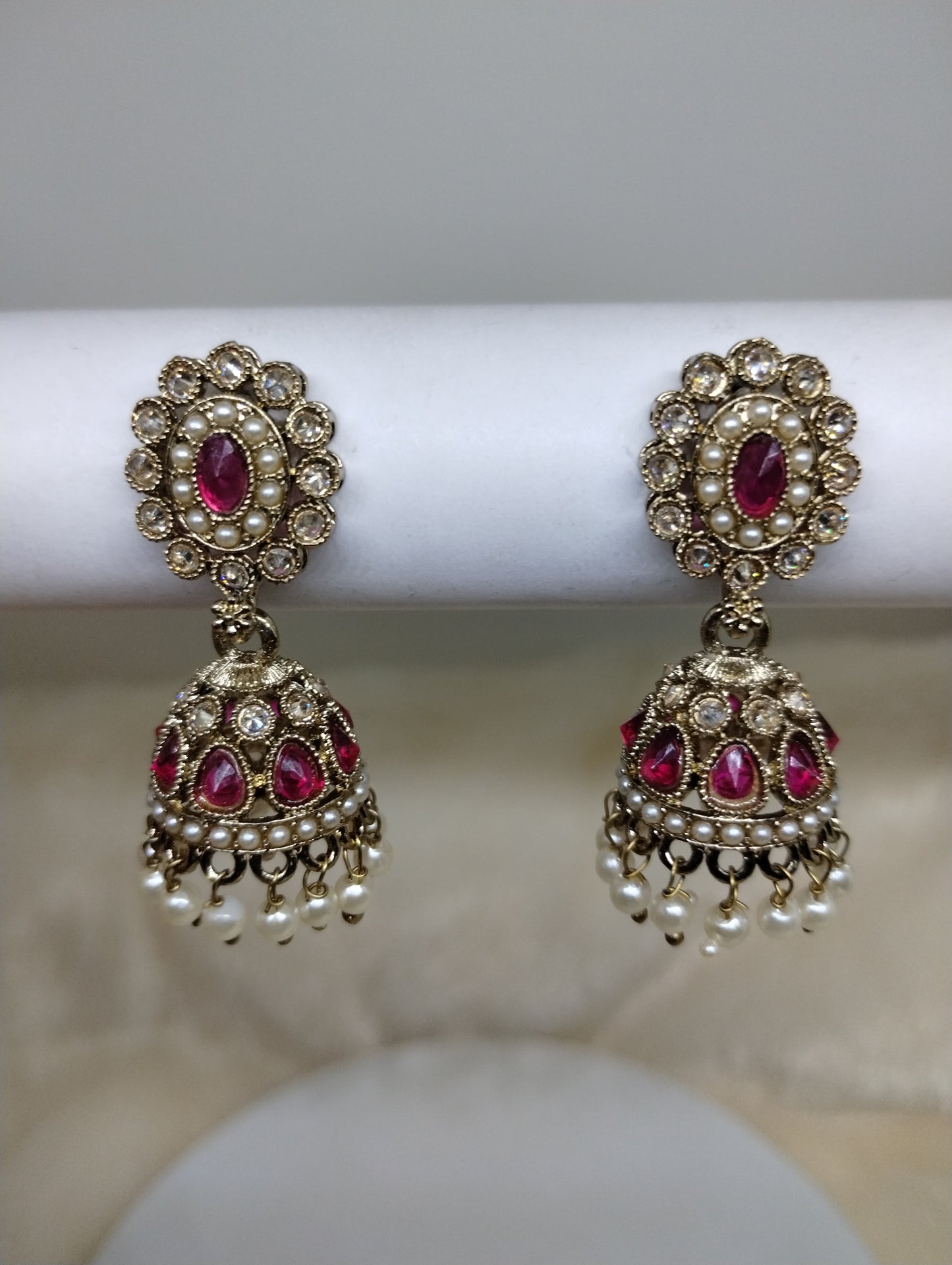 Meher Pearl & Stone Jhumka