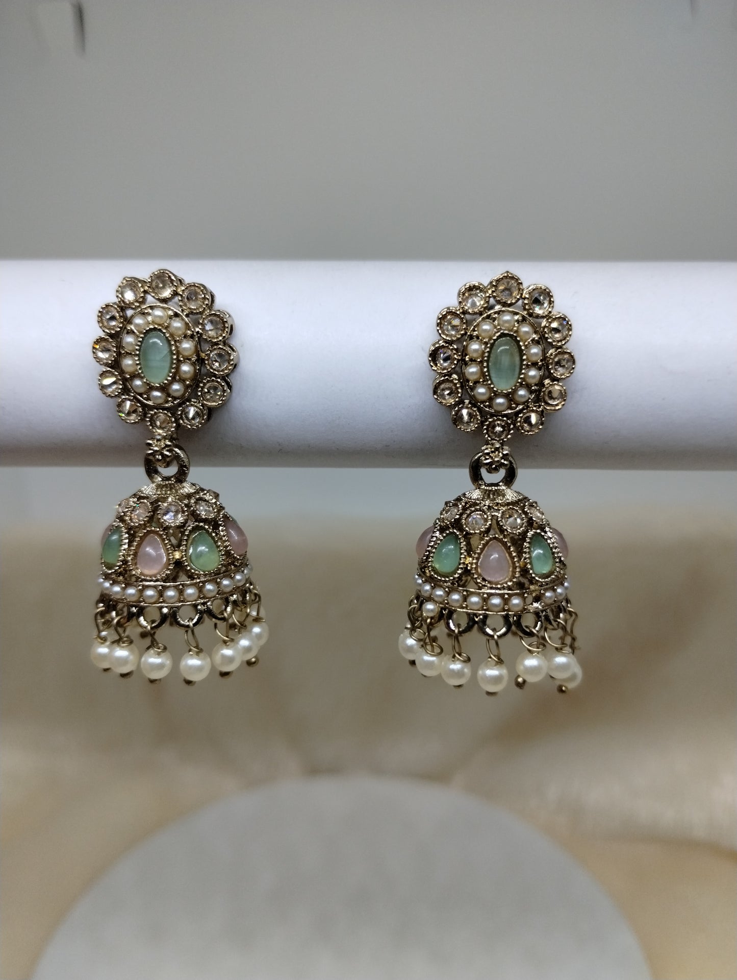 Meher Pearl & Stone Jhumka