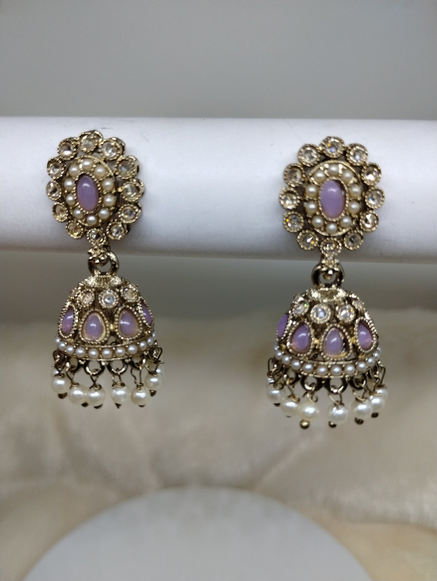Meher Pearl & Stone Jhumka