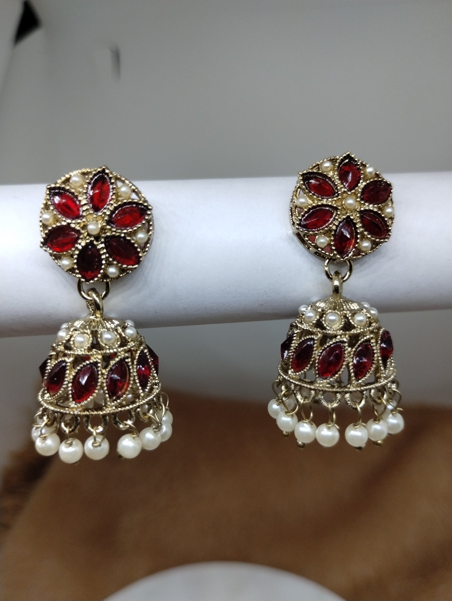 Meher Pearl & Stone Jhumka