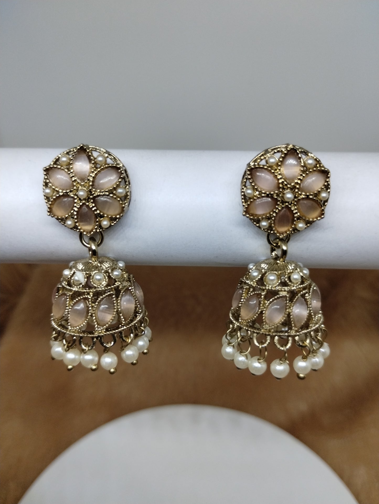 Meher Pearl & Stone Jhumka