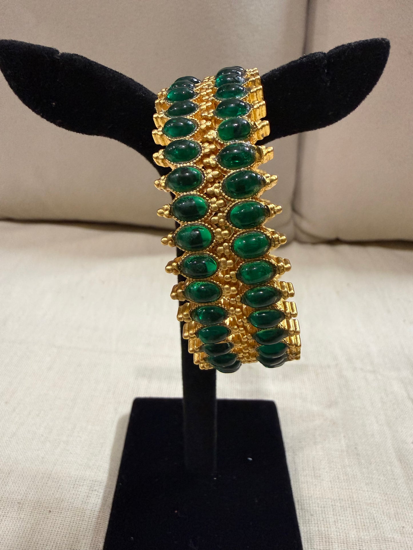 Kemp Stone Statement Bangle