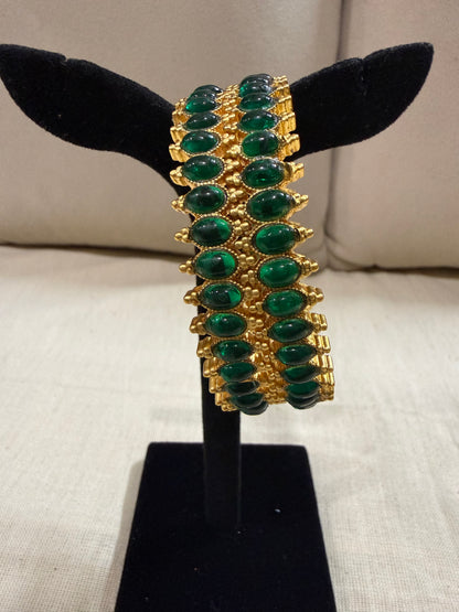 Kemp Stone Statement Bangle