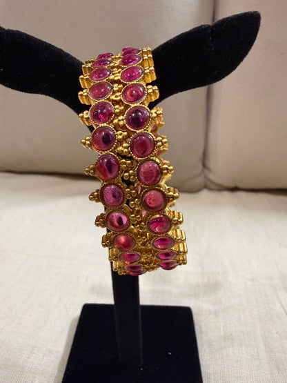 Kemp Stone Statement Bangle