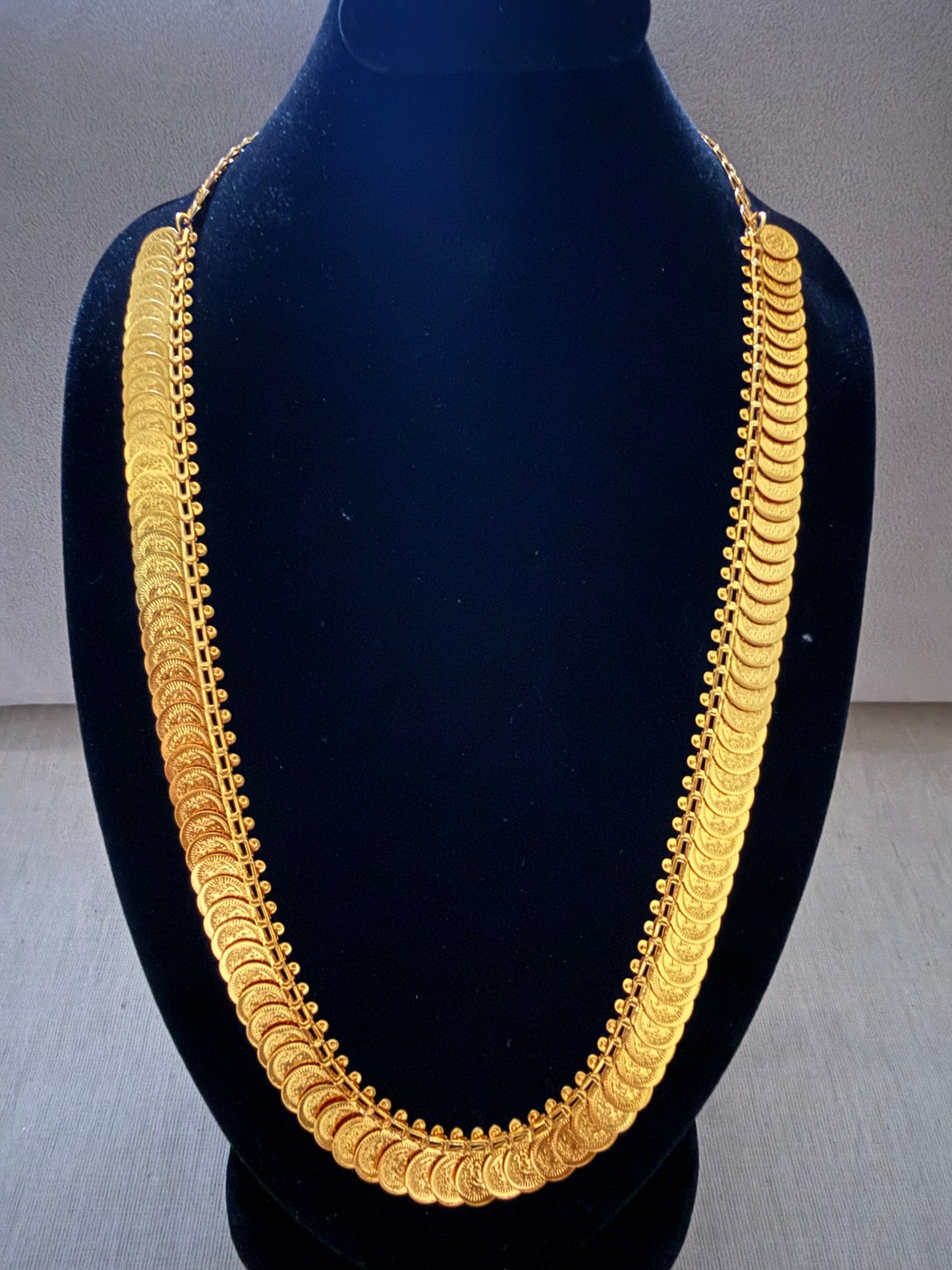 Royal Coin Cascade Temple Necklace
