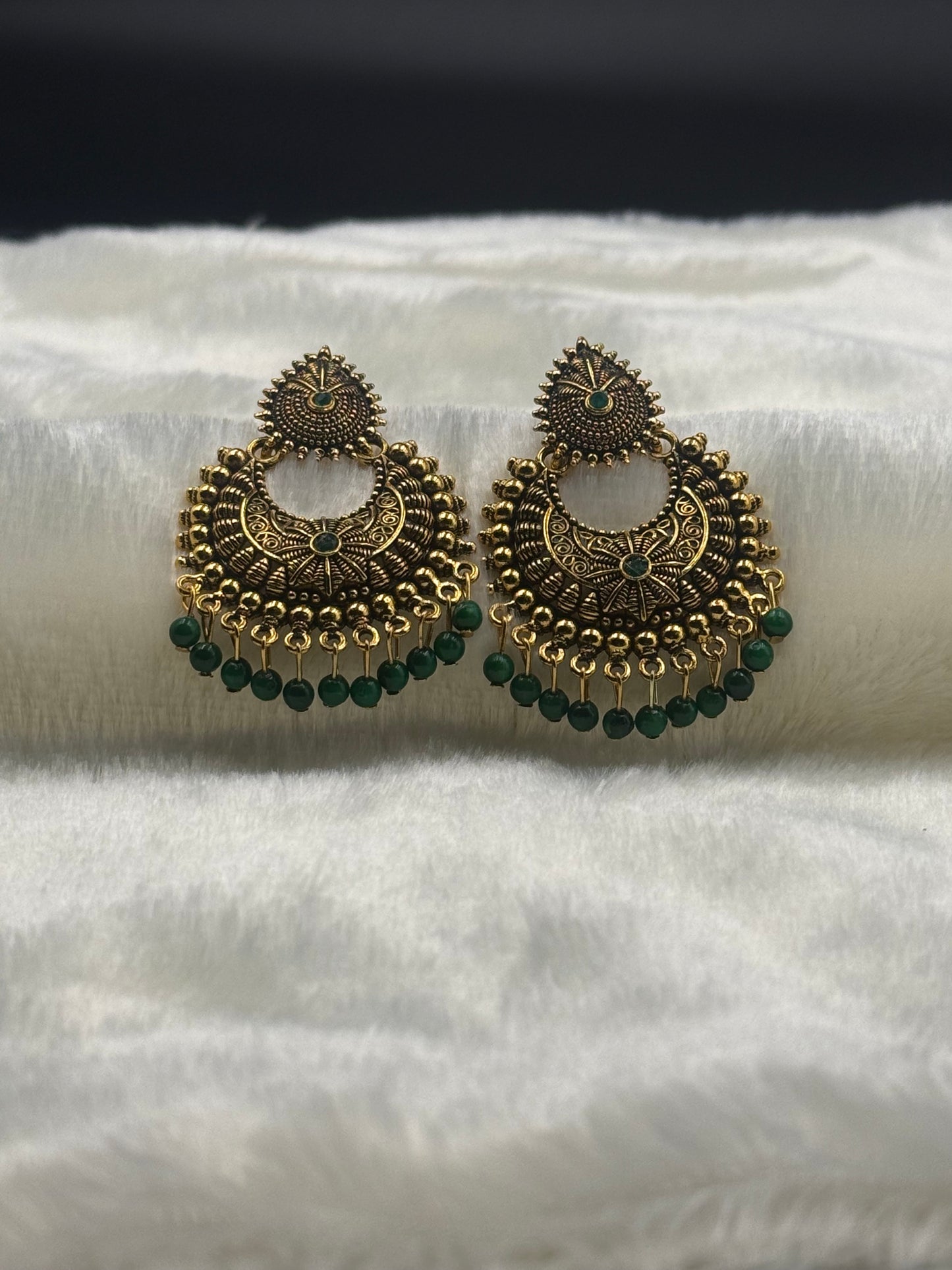 Royal Noor Chandbali Earrings