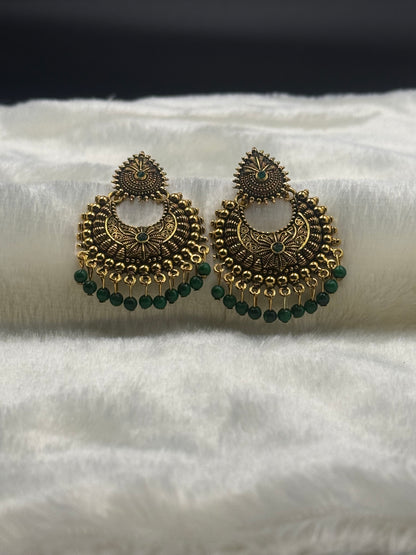 Royal Noor Chandbali Earrings