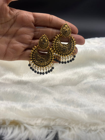 Royal Noor Chandbali Earrings