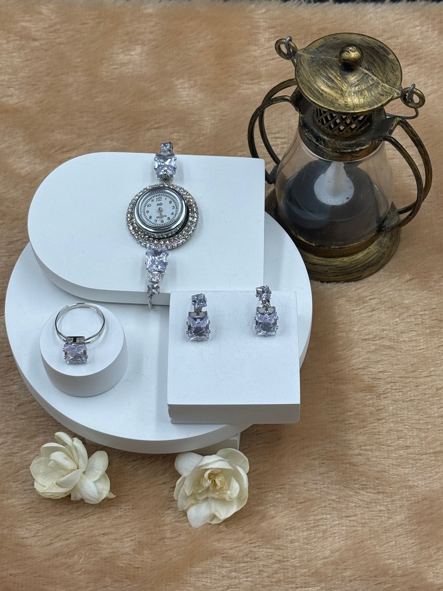 Celeste Crystal Jewellery & Watch Gift Set